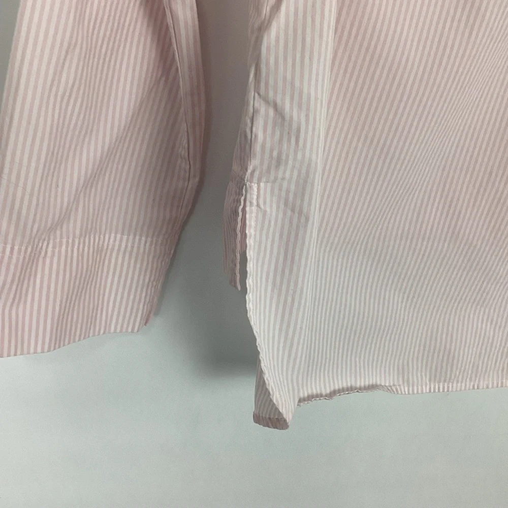J. Crew Funnelneck Striped Top Size 4